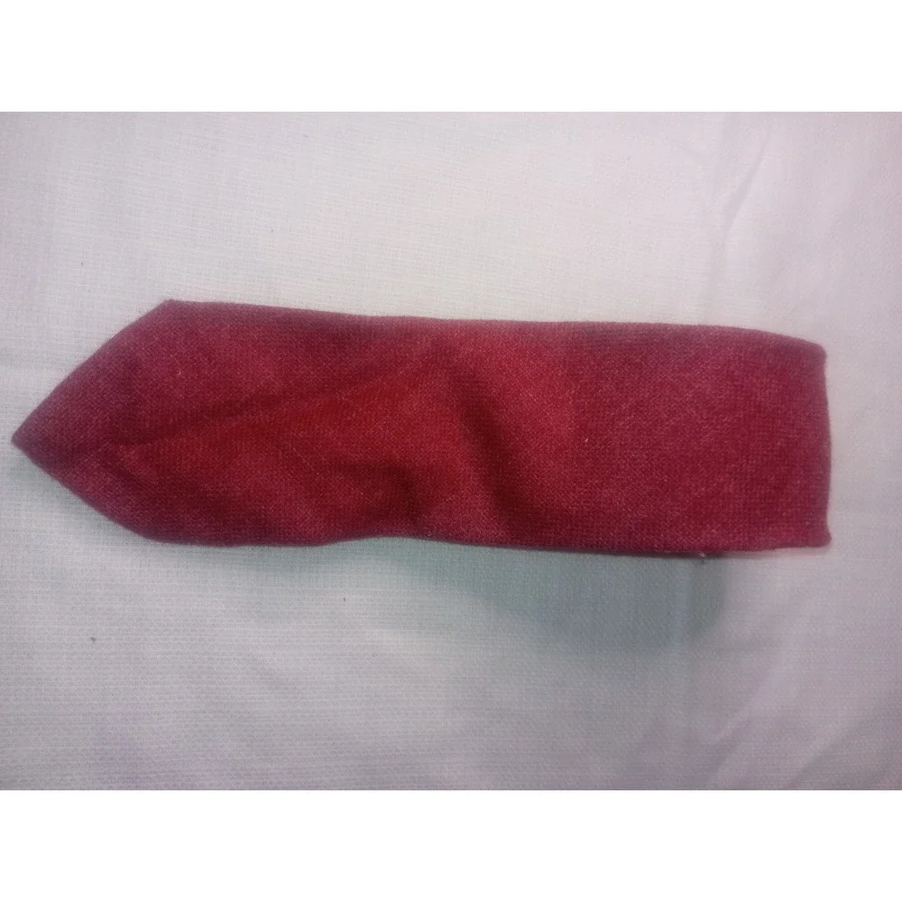 Rooster Lambswool Red White Color Blend USA Made‎ Woven In Scotland Classic